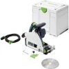 Scie plongeante Festool TS 60 KEBQ-Plus Scie circulaire dans Systainer – 1500 W - 168 mm