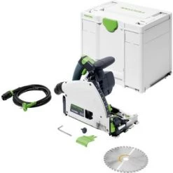 Scie plongeante Festool TS 60 KEBQ-Plus Scie circulaire dans Systainer – 1500 W - 168 mm