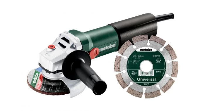 Meuleuse d'angle Metabo 610035920 / WQ 1100-125 Set 1 Meuleuse d'angle Metabo 610035920 / WQ 1100-125 Set