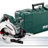 Scie circulaire Metabo KS 55 FS - Scie circulaire dans mallette + rail de guidage - 1200W - 160mm - 690738000