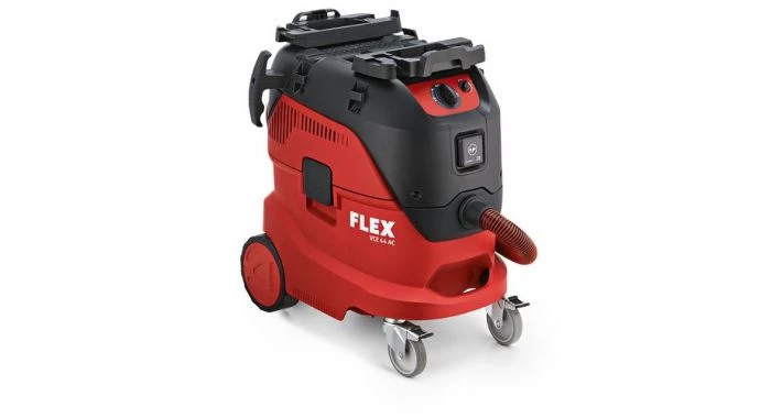 Aspirateur eau et poussière Flex VCE44LAC - Aspirateur de chantier - 1400W - classe L - 42L - 444.154 1 Aspirateur eau et poussière Flex VCE44LAC - Aspirateur de chantier - 1400W - classe L - 42L - 444.154