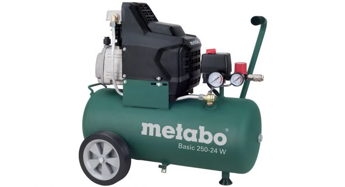 Compresseur Metabo Basic 250-24 W Compresseur + LPZ 4 Set d'outils à air comprimé - 1500W - 24L - 95 l/min - 690836000 2 Compresseur Metabo Basic 250-24 W Compresseur + LPZ 4 Set d'outils à air comprimé - 1500W - 24L - 95 l/min - 690836000 – Image 2