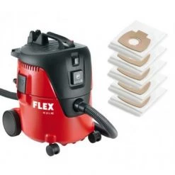 Aspirateur eau et poussière Flex VC21LMC - Aspirateur eau et poussière - incl sacs filtrants (5 pièces) - 1250W - Classe L - 20L - 409.979