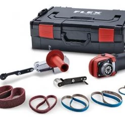 Ponceuse à bande de précision Flex FBE 8-4 140 230/CEE - Set ponceuse à bande dans L-boxx - 30 x 533mm - 800W - 453.455