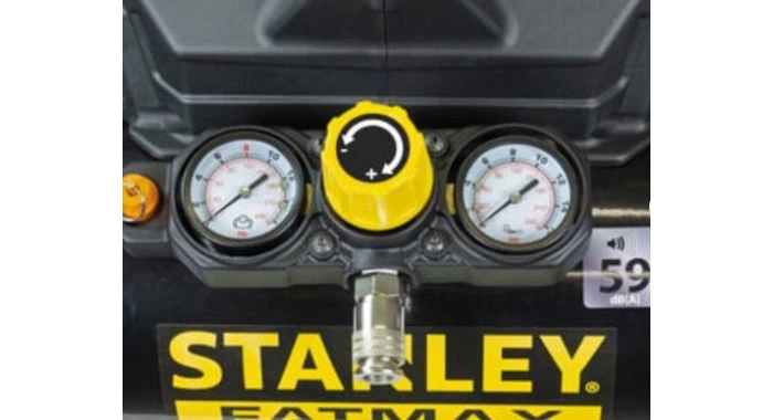 Compresseur Stanley DST101/8/6 - Compresseur d'air portatif - 0,75kW - 8 Bar - 6L - 105L/min 3 Compresseur Stanley DST101/8/6 - Compresseur d'air portatif - 0,75kW - 8 Bar - 6L - 105L/min – Image 3